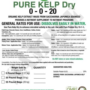 Pure kelp dry